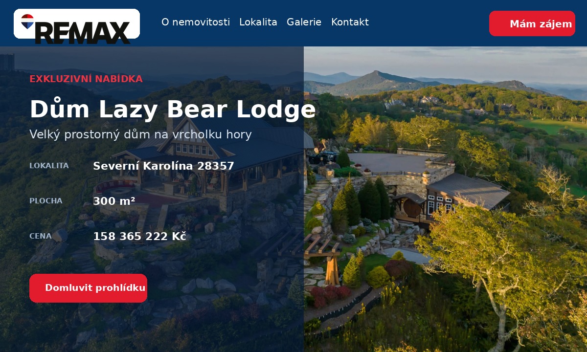 Ukázka šablony RE/MAX